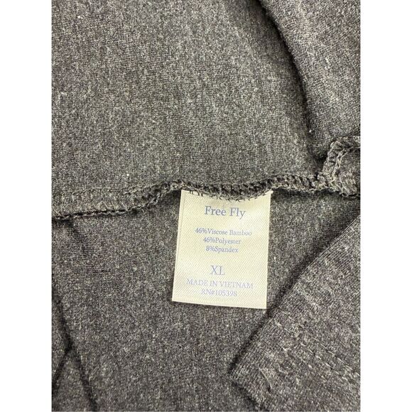 Free Fly Women’s XL Set Of 2 Bamboo Long Sleeve Tops Dark Gray & Mint Green - Picture 11 of 11